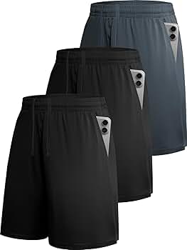 KCVENN Men Athletic Shorts Inseam 7